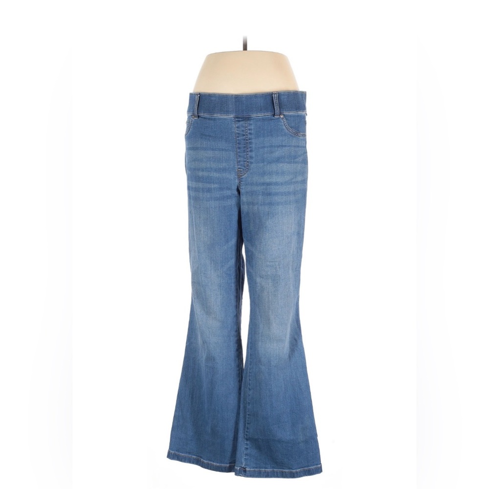 SPANX Light Blue Flare Women's Jeans; 1XL; Like New, only worn once.